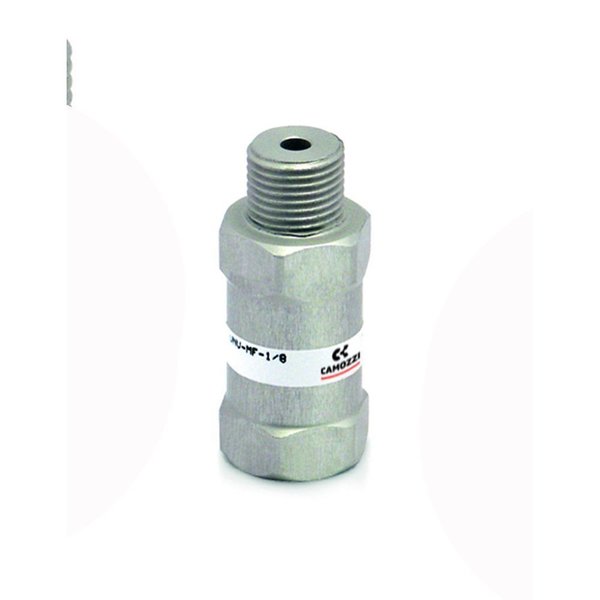 Camozzi Tile Check Valve, Male/Female, 1/4 Thread VNV-MF-1/4